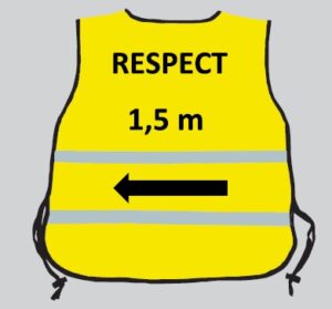 Gilet réfléchissant „Respect“